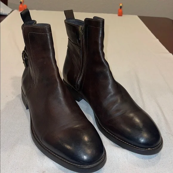 To Boot New York Boots ADAM DERRICK Side zipper closure - Picture 9 of 16
